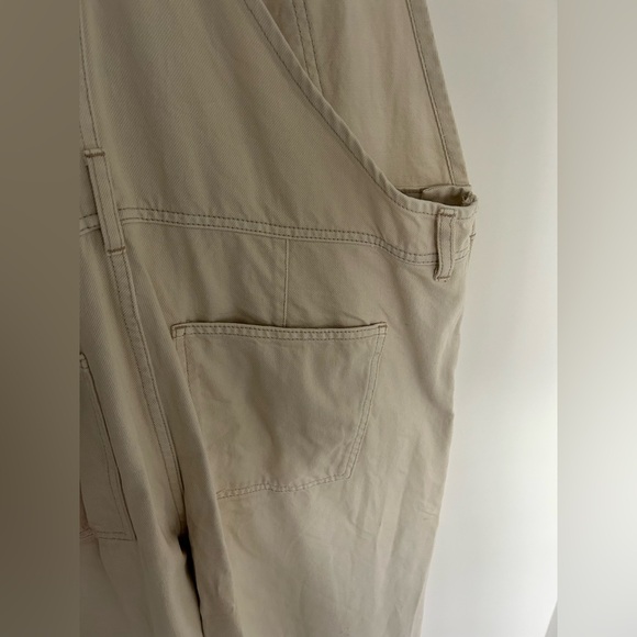 We The Free Ziggy Denim Overalls parchment color - Picture 8 of 11